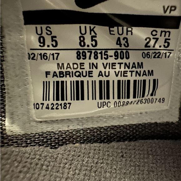 Nike Kevin Durant 10 Mulit-color sneakers - Men’s 9.5 - Picture 5 of 6